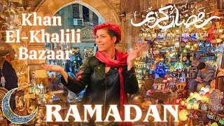 Khan El Khalili Walking Tour during Ramadan EGYPT | خان الخليلي في رمضان