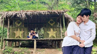 In the Small Bamboo Hut there are two Big Hearts, Build Shelter & Survival, Off Grid Living