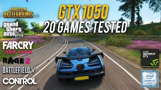 Teste na GTX 1050 2GB - Test in 20 Games in 2022 - i5 7300HQ