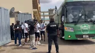 Dreams FC Arrival At The Baba Yara Stadium 🏟 As They Welcome Egyptian Giants Zamalek….CAF Conf…🔥🔥