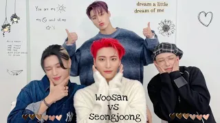 woosan vs seongjoong [ Ateez ] woosanhwajoong ~