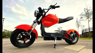 Такого вы еще не видели. Неповторимый Harley Prince электроскутер с характером.