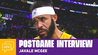 Lakers Postgame Walk-off: JaVale McGee (11/29/19)