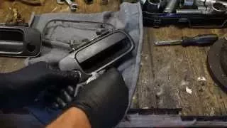 How to repair self broken door handle in car or truck