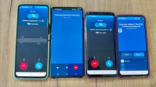 BiP Messenger Incoming Call Group Phones + Timer ON Samsung Galaxy Z Flip 3 + Galaxy S9 s10e + S20+