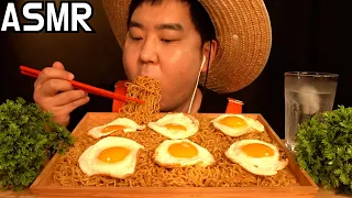 ASMR INDOMIE MI GORENG MUKBANG(No Talking) EATING SOUNDS 미고랭 먹방 이팅사운드