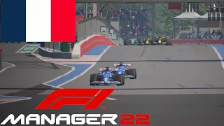 Epic Home Grand Prix, Gasly vs Russell For The Win: F1 Manager 22 Career Mode #59(French Grand Prix)