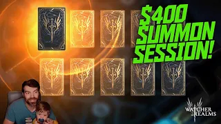 My Most Expensive Summon Session Yet! || Watcher of Realms