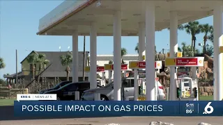 How are Russia and Ukraine tensions affecting gas prices in U.S.?