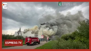 Палало потужно і довго 🔥 У Великому Новгороді, що в росії, горіла місцева ТЕЦ