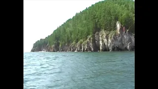 Байкал в сторону Чивыркуйского залива на катере