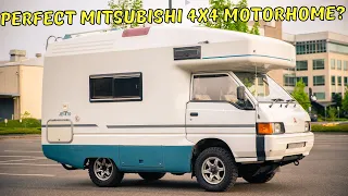 This Mitsubishi 4x4 Camper can fit anywhere! A 1995 Delica JB470 | Ottoex