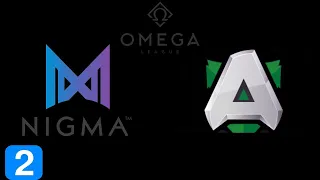 Nigma vs Alliance Game 2 OMEGA League Highlights Dota 2