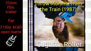 Throw Momma from the Train (1987) 35mm film trailer, flat open matte, 2160p