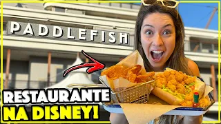 MELHOR RESTAURANTE DE FRUTOS DO MAR DA DISNEY - PADDLEFISH ORLANDO