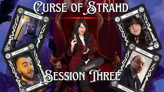 The House of Lament Pt1 | Season 1 Episode 3 | Curse of Strahd D&D 5e Roll20 Actual Play