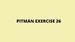 Pitman Shorthand Exercise 26 @ 50 WPM.