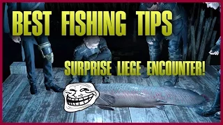 Final Fantasy XV Best Fishing Tips - PLUS Surprise Liege of The Lake Encounter!