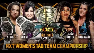 WWE NXT Women's Tag Team Championship (Full Match Part 1/2)