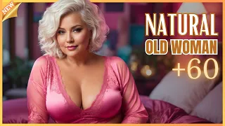 Natural Older Women OVER 60💄 Fashion Tips Review (Part 20)