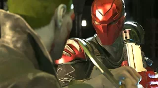 Injustice 2 - Red Hood Vs Joker - All Intro Dialogue/All Clash Quotes, Super Moves