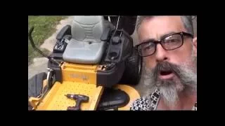 easy belt replacement, hustler lawnmower, almost NO tools!