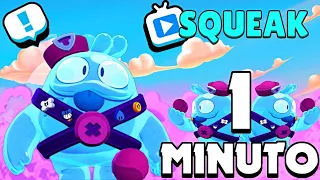 SQUEAK EN 1 MINUTO O MAS | BRAWLERS EN 1 MINUTO