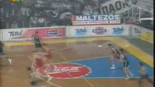 Korac Cup Final 1994 (Part 2/8) - Paok Thessaloniki vs Stefanel Trieste 1st Game