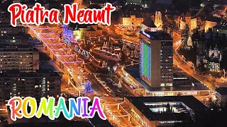 Noapte de iarna - Piatra Neamt,Romania - Winter night - travel video calatorie vlog tourism