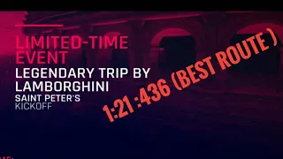 Asphalt 9 Legends : Lamborghini Terzo Legendarry Trip  Cup 1:21:436