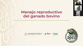 Curso: Manejo reproductivo del ganado bovino | Sesión II