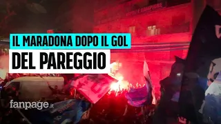 Osimhen segna il gol scudetto, il Maradona e Napoli esplodono di gioia