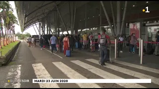 Aéroport Félix Eboué : la problématique des départs vers les Antilles suite aux mesures sanitaires