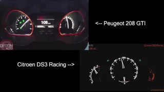 Citroen DS3 Racing vs Peugeot 208 GTI