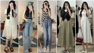 OUTFITS PHỐI ĐỒ HÈ THU NĂNG ĐỘNG SIÊU XINH CHO CÁC CÔ GÁI || DOUYIN - TIKTOK CHINA #9