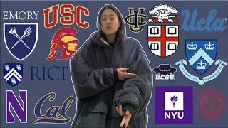 college decision reactions 2021 (brown, columbia, nyu, usc, ucs,...)