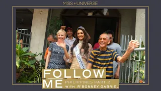 R'Bonney Gabriel Returns to Manila PART 2 | Follow Me | Miss Universe