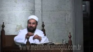 metin balkanlıoğlu hoca efendi 01 07 2014 nişanca camii sohbeti