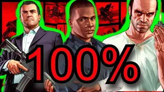 ASÍ DEBISTE COMPLETAR EL 100% DE GTA 5 - PARTE 1