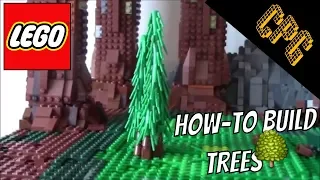 Lego Pine Tree Tutorial!
