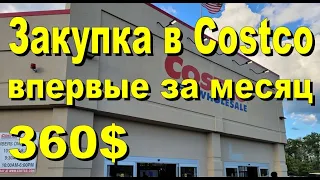 США. Закупка в Costco на 360 долларов