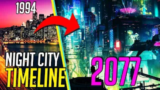 Cyberpunk 2077 Night City Timeline EXPLAINED! Cyberpunk Lore Night City (Cyberpunk 2077 Lore)