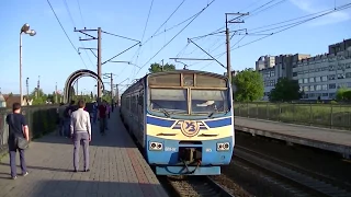 EPL9T-005 | Train No 7353/7354 Darnytsia - Pochaina - Pivnichna - Darnytsia | Kyiv urban train