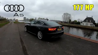 Audi A5 1.8 TFSI 177HP POV City Drive by Fanatic Drivers