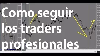 Trading Intradia - Como seguir los traders profesionales