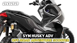 2022 SYM Husky ADV Lightweight Off-Road Adventure Scooter