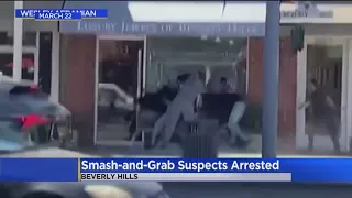 Smash-and-grab suspects believed to have stolen up to $5 million in jewelry arrested