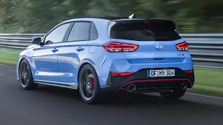 Новый Hyundai i30 N 2021 (FACELIFT) - ВЫХЛОПНЫЙ ЗВУК и вождение