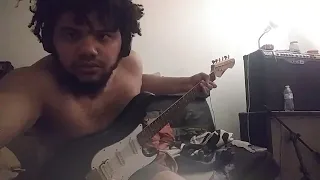 Where two years of playing guitar got me (metal guitar improvisation)