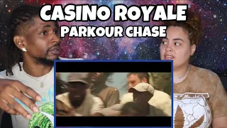 CASINO ROYALE JAMES BOND 007 | PARKOUR CHASE SCENE | REACTION